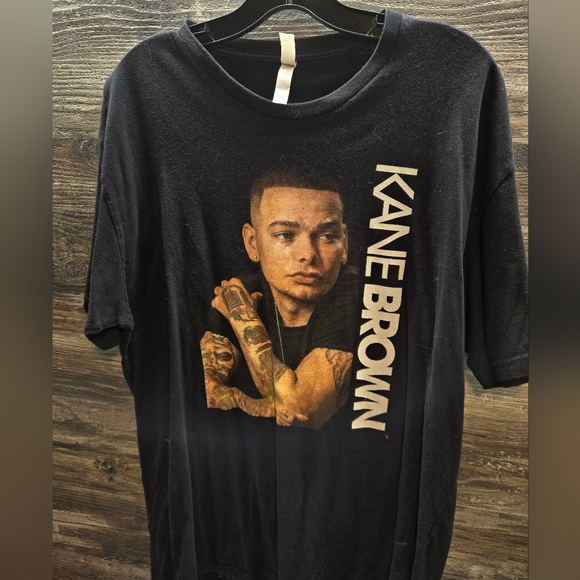 Tops - Next Level Black Kane Brown Concert Tour T-Shirt ‎ Music Women's Size Large